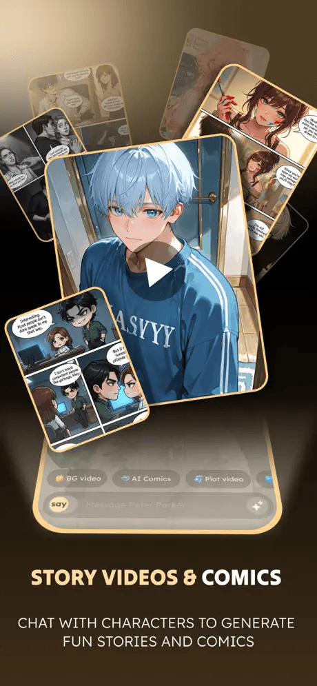 Saylo 故事视频与漫画生成功能